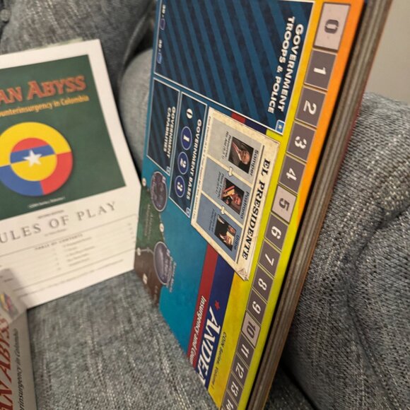 Andean Abyss (open, unpunched, cards sealed) GMT1212-18 GMT Games - Picture 9 of 14